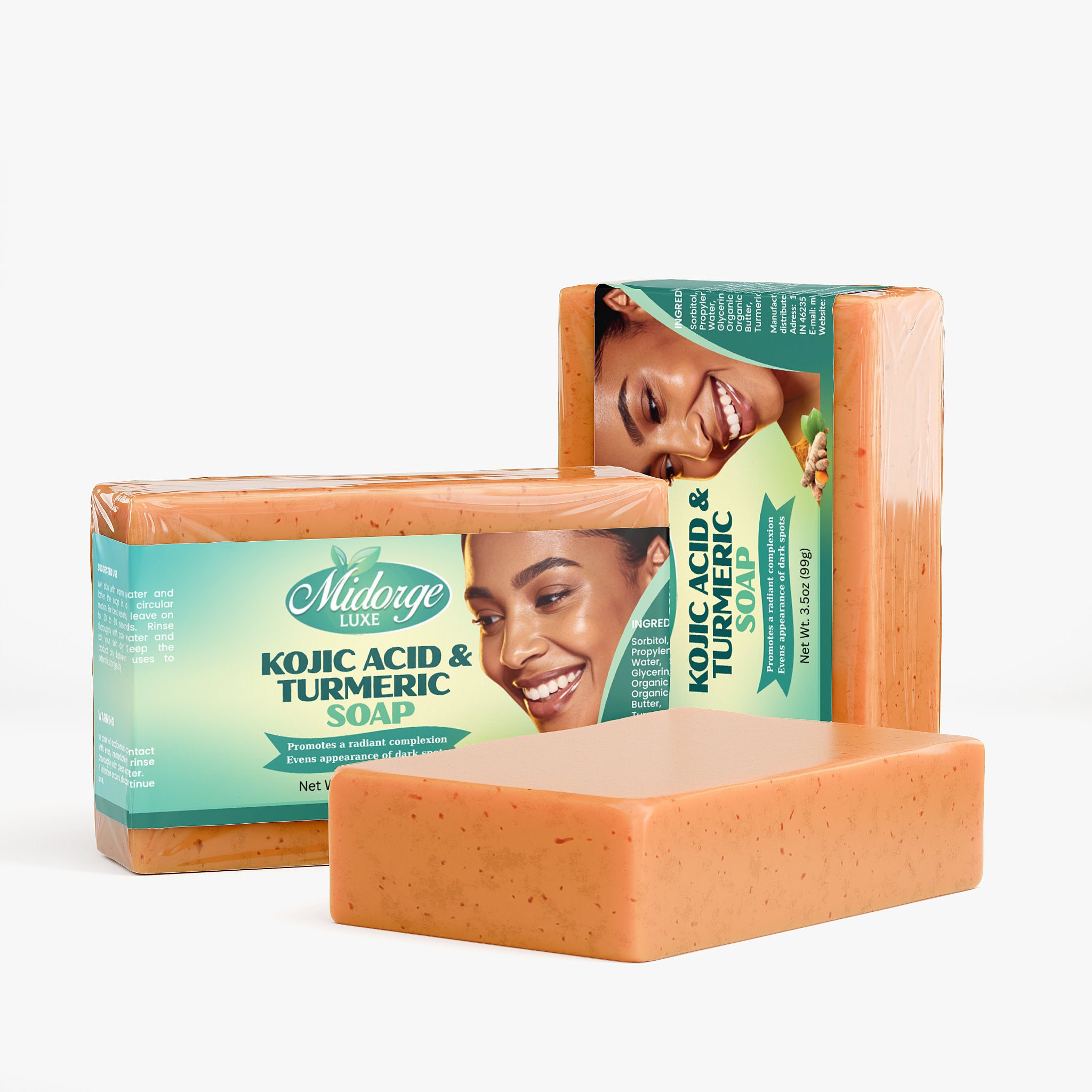 Kojic Acid & Turmeric Soap
